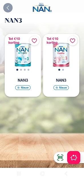 NAN3 tot €10 korting