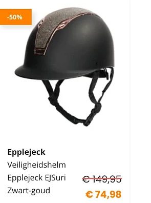 Paardrijcaps -50%