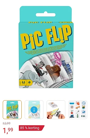Pic Flip Kaartspel -85%