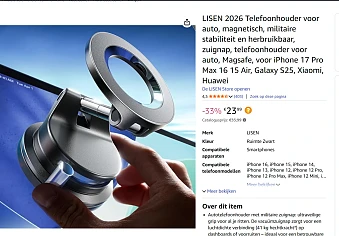 magnetische telefoonhouder