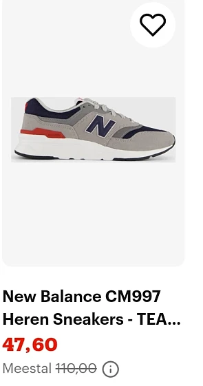 New balance heren sneackers -57%