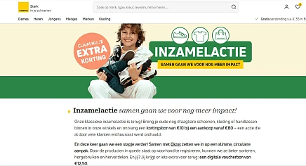 Inzamelactie Torfs: tot €12.50 korting