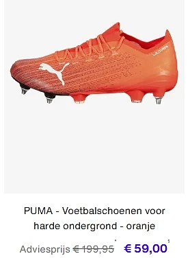 Tot 74% korting op Puma voor dames en heren