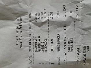 Bloemkool €0,99