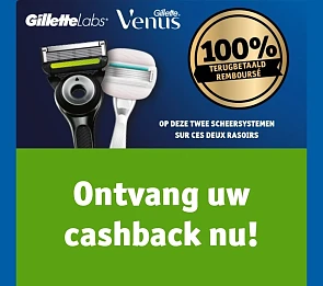GRATIS Gillette LABS & Venus Pro ComfortGlide