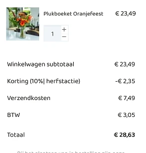 Kortingscode bloomgift
