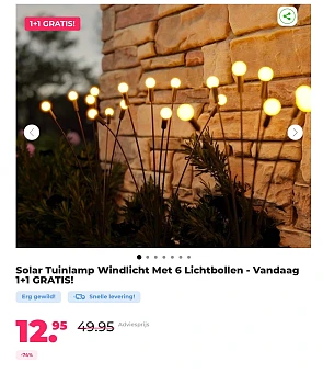 Solar tuinlamp