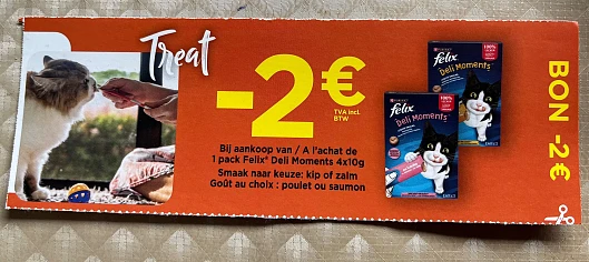 Felix deli moments met kip voor 1,61euro -50% + kortingbon