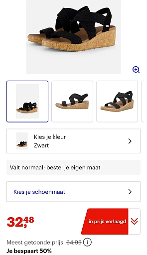 Skechers arch git beverlee -50% enkel maat 39 en 41