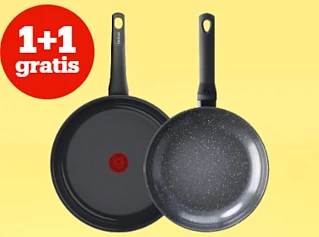 1+1 gratis op pannen