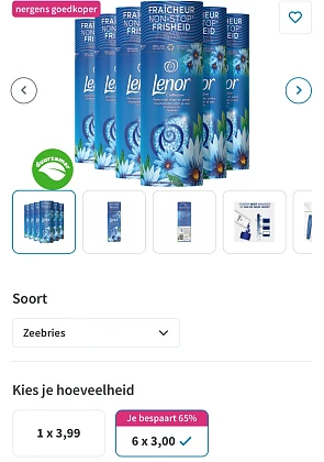 Lenor geurbooster