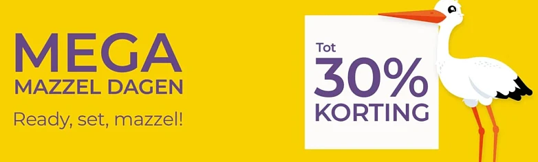 Mega Mazzel dagen bij Prénatal: tot 30% op fashion, kinderwagens en jouw favoriete merken