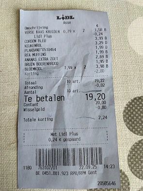 Lidl bloemkool aan €0,99