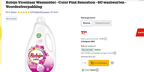 robijn wasmiddel