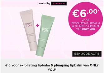 € 6,00 voor 2 lippenbalsems of -40% 💋