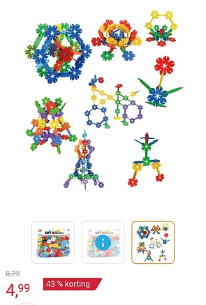 Bouwbloemen 146dlg -43%