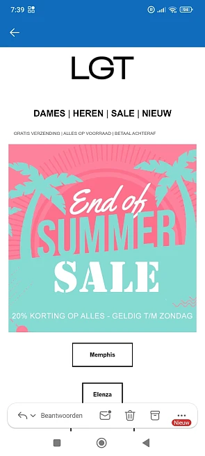 Lookinggoodtoday: 20% korting