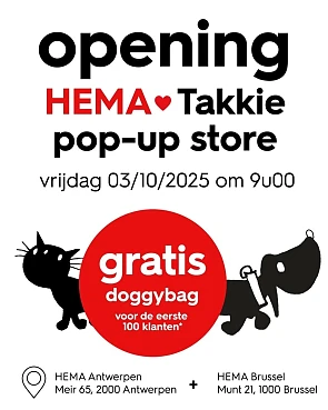 Gratis Doggybag voor eerste 100 klanten HEMA pop-up