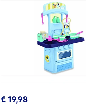 Bluey Mini Keuken met Toaster