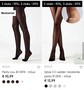 Panty promo Veritas
