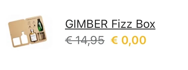 GIMBER Fizz Box Cadeau