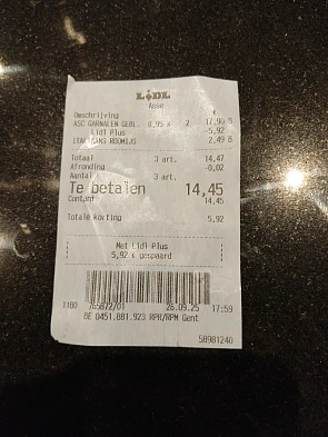 Scampi's met 33% korting