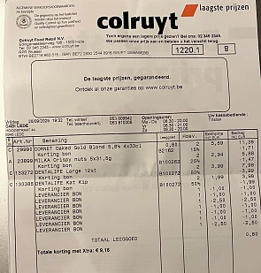 Mooie kortingen bij Colruyt o.a. dentalife