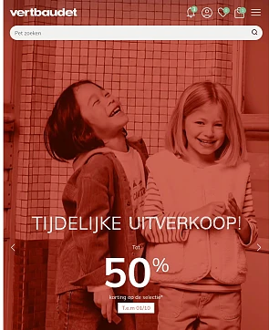 Verbaudet tijdelijke uitverkoop