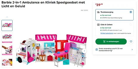 Barbie You Can Be Anything 🚑 Ambulance goedkoopst bij Bol