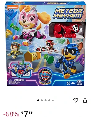 PAW Patrol The Mighty Movie bordspel