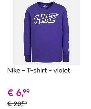 Tot 75% korting op Nike & Jordan kids