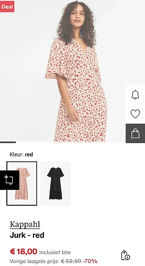Kappahl jurk -70%