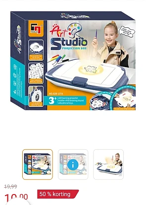 Teken projectie station -50%