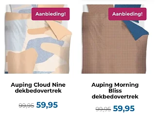 Dekbedovertrekken Auping