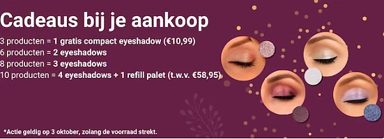 Cent Pur Cent 20% korting op 3 oktober + gratis producten