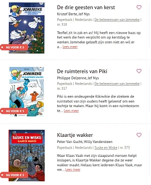 Suske en Wiske + Jommeke trakteren
