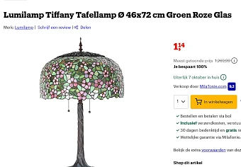 Image of tafellamp