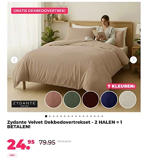 Dekbedovertrekset 1+1