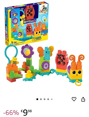 Mega bloks lage prijs bij Amazon NL