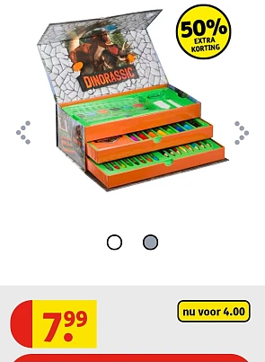 Dinorassic tekenset -50%