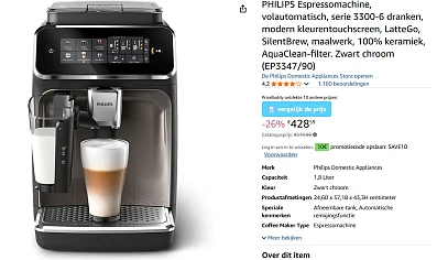 Image of espressomachine