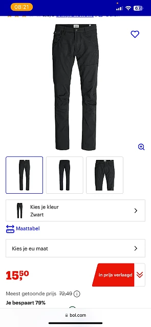 Jack & Jones Broek W30x L34