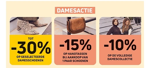Damesactie: tot -30%, vanaf nu bij Torfs!