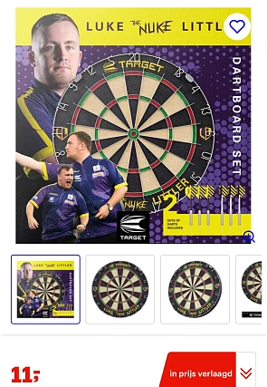 Target Darts Luke Littler Dartbord Set
