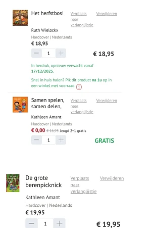 2+1 op kinder- en jeugdboeken