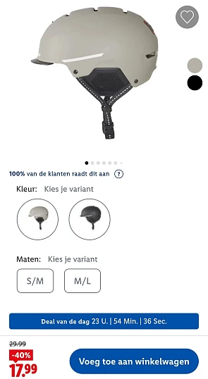 Fietshelm voor volwassenen CRIVIT -40%