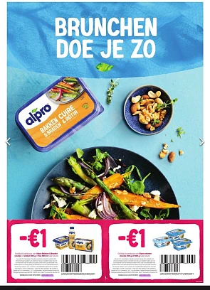 Alpro bonnen in de zondag op 12/10