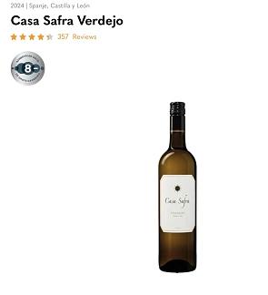 Casa safra verdejo