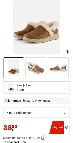 Tot -30% op schoenen