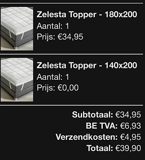 Zelesta toppers 1+1